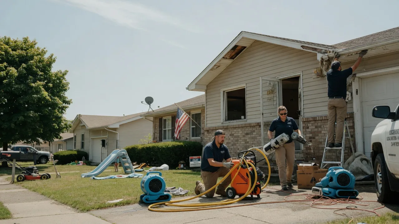 Water Damage Restoration in Cayuga, IN near me
